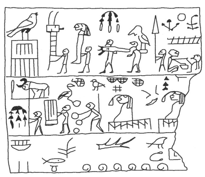 Label of Djer from Saqqara (Morris 2007:31)